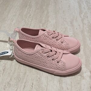 NWT Old Navy Pink Toddler Girl Sneakers *10